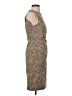 J. McLaughlin Animal Print Tan Cocktail Dress Size 4 - photo 4