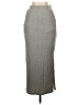 Heatherly Chevron-herringbone Gray Casual Skirt Size S - photo 1