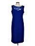 Maya Brooke Blue Cocktail Dress Size 12 - photo 1