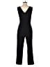 Sud Express 100% Polyester Solid Black Jumpsuit Size M - photo 2