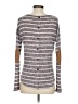 Cato Metallic Gray Burgundy Pullover Sweater Size XS - photo 2