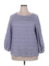 Ann Taylor LOFT 100% Polyester Blue 3/4 Sleeve Blouse Size XXL - photo 1
