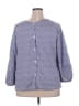 Ann Taylor LOFT 100% Polyester Blue 3/4 Sleeve Blouse Size XXL - photo 2