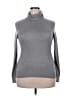 Jeanne Pierre Gray Turtleneck Sweater Size XXL (estimated) - photo 1