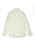 Nordstrom Solid Ivory Long Sleeve Button-Down Shirt Size 10 - photo 1