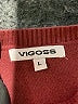 Vigoss Burgundy Pullover Sweater Size L - photo 7