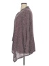 AB Studio Burgundy Cardigan Size XL - photo 5