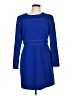 Reiss Blue Casual Dress Size 10 - photo 1