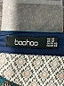 Boohoo 100% Polyester Blue Kimono Size 10 - photo 7