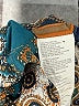 Boohoo 100% Polyester Blue Kimono Size 10 - photo 8