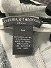 Chelsea & Theodore Silver 3/4 Sleeve Blouse Size 2X - photo 4