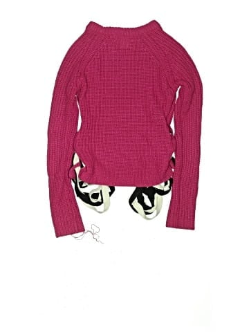 Pink Angel Pullover Sweater (view 2)