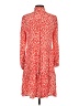 J.Crew Print Red Casual Dress Size XS - photo 2