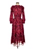 Walter Baker 100% Polyester Paisley Red Casual Dress Size S - photo 1
