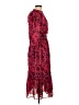 Walter Baker 100% Polyester Paisley Red Casual Dress Size S - photo 4