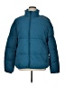 Zara 100% Polyester Solid Teal Blue Snow Jacket Size XL - photo 1