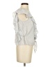 Ella Moss Silver Sleeveless Blouse Size XS - photo 4
