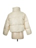 Old Navy 100% Polyester Solid Ivory Snow Jacket Size M (petite) - photo 2