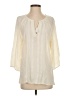 Not Your Daughter's Jeans Ivory 3/4 Sleeve Blouse Size S - photo 1