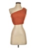 Anrabess Orange Sleeveless Top Size S - photo 1