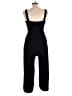 Automet Solid Black Jumpsuit Size L - photo 2