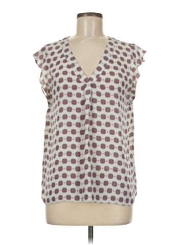 Rose + Olive Sleeveless Blouse (view 1)