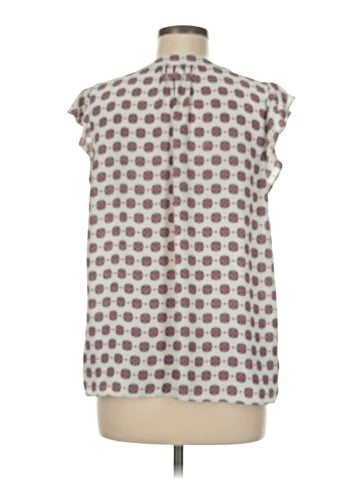 Rose + Olive Sleeveless Blouse (view 2)