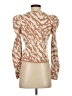 Nine West Animal Print Tan Cardigan Size XS - photo 2