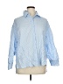 Unbranded 100% Cotton Color Block Blue 3/4 Sleeve Blouse Size XL - photo 1
