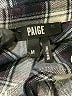 Paige Plaid Gray Long Sleeve Button-Down Shirt Size M - photo 7