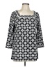 Magnolia Grace Black 3/4 Sleeve Blouse Size L - photo 1