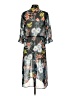 Zara Basic Print Gray Casual Dress Size S - photo 2