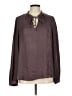 Maison d' Amelie 100% Polyester Brown Long Sleeve Blouse Size L - photo 1