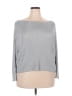 Ann Taylor Metallic Silver Pullover Sweater Size XXL - photo 1