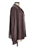 Maison d' Amelie 100% Polyester Brown Long Sleeve Blouse Size L - photo 4