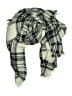 ModCloth Plaid Green Black Scarf One size - photo 1