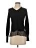 Go By Go Silk Black Silk Pullover Sweater Size XS - photo 1