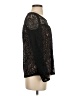 Ella Moss 100% Nylon Black Long Sleeve Blouse Size S - photo 4
