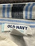 Old Navy Stripes Blue 3/4 Sleeve Blouse Size XS - photo 7