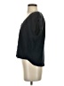 Splendid 100% Lyocell Black Blue Short Sleeve Blouse Size S - photo 5