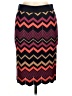 AVA Chevron-herringbone Black Casual Skirt Size M - photo 2