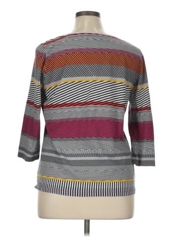 Liz Claiborne 3/4 Sleeve T-Shirt (view 2)