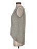 Vanessa Virginia Silver Sleeveless Blouse Size XS - photo 5