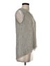 Vanessa Virginia Silver Sleeveless Blouse Size XS - photo 4