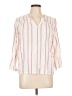 Splendid Pink 3/4 Sleeve Blouse Size L - photo 1