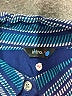 Intro 100% Rayon Stripes Blue Long Sleeve Button-Down Shirt Size XL (estimated) - photo 7