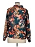 Unbranded Floral Teal Long Sleeve Blouse Size XL - photo 2