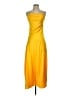 Shein 100% Polyester Color Block Yellow Cocktail Dress Size S - photo 1