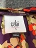 CAbi 100% Polyester Brown Short Sleeve Blouse Size S - photo 7