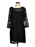Tildon Black Casual Dress Size L - photo 1